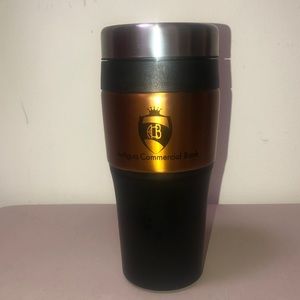 A coffee cup